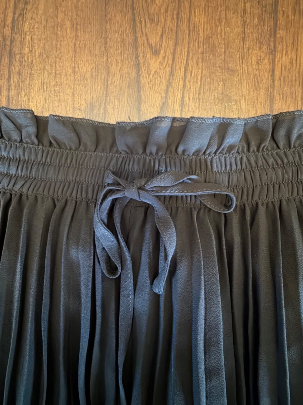 NWT Pleated Palazzo Pants Black by Wishlist Apparel Party Occasion, Size M/L - Picture 5 of 13